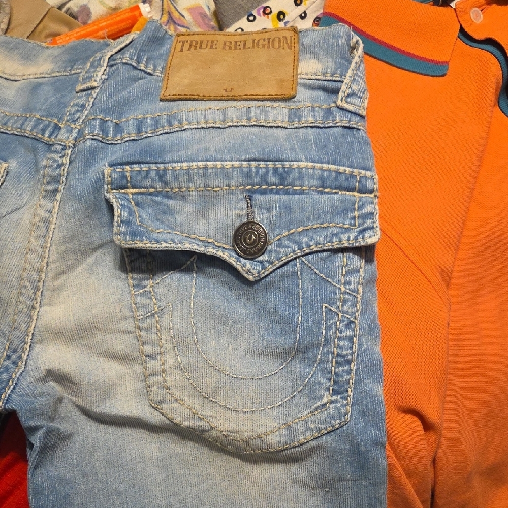 True Religion Light Blue Denim Jeans